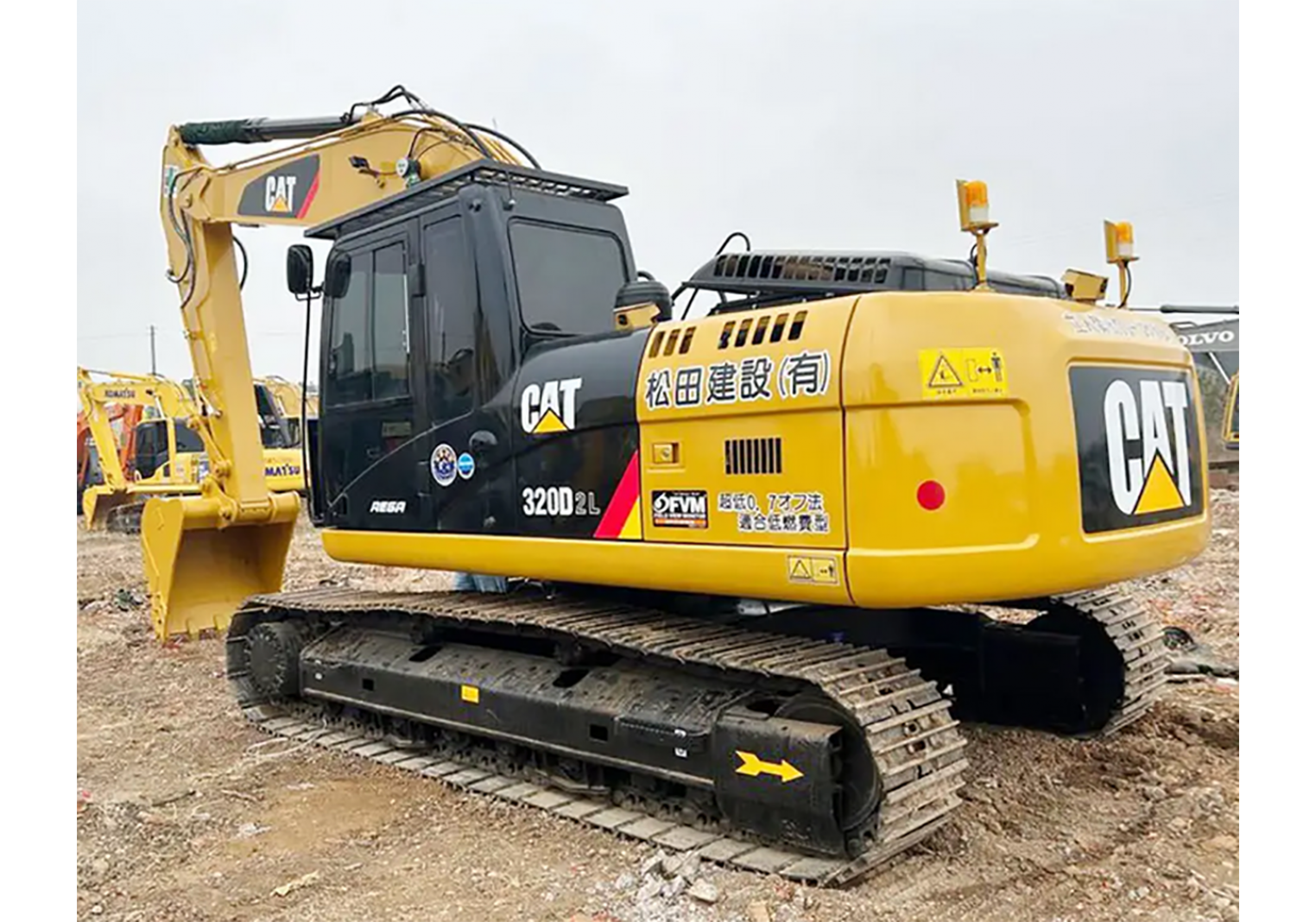 แม็คโคร CAT 320D2 ราคา