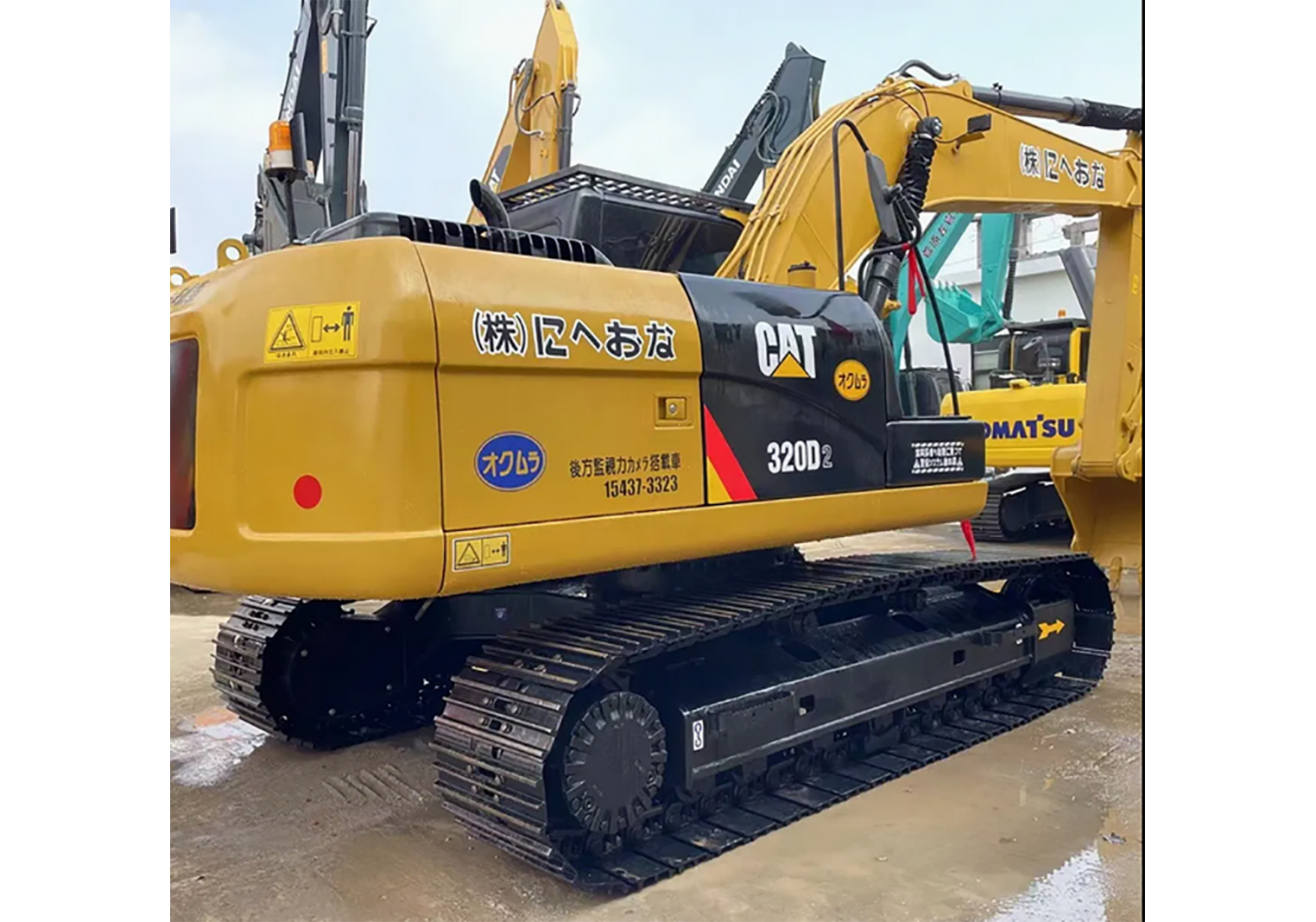 แม็คโคร CAT 320D2 ราคา