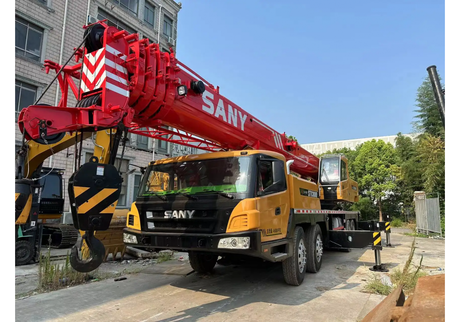 เครน 80 ตัน SANY STC800